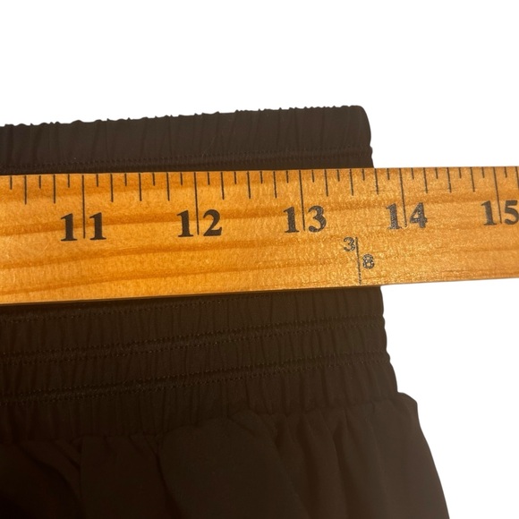 LULULEMON Women The Everyday Skirt sz 8 Black Pull On Elastic Waist Lightweight - Picture 10 of 14